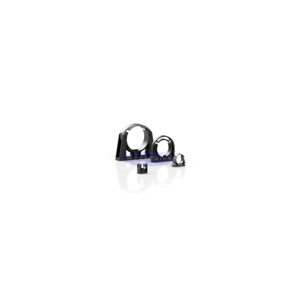 FERMATUBO PVC CON CLIP D.25