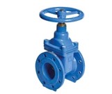 Saracinesche in ghisa corpo piatto cuneo gommato PN10/16 DM 174/2004
