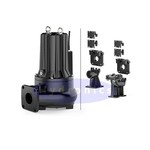 POMPE SOMMERGIBILI BICANALE SERIE MC-F PER IMPIEGHI GRAVOSI FLANGIATE